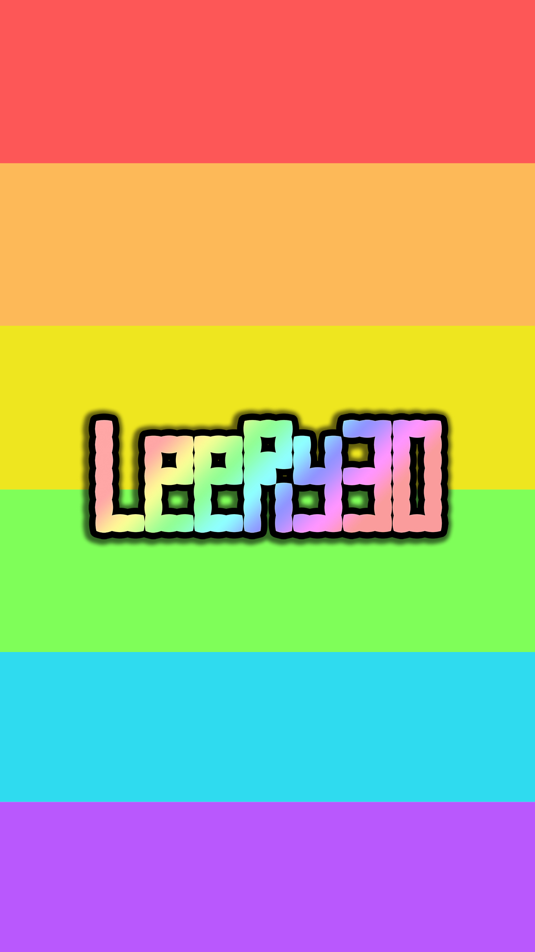 LeeRy30 Rainbow Pride Phone Wallpaper 2